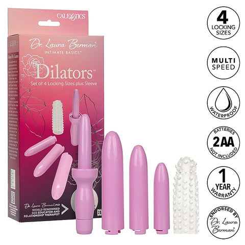 Dr. Laura Berman Dilators Set of 4 by California Exotics - Sex Kits