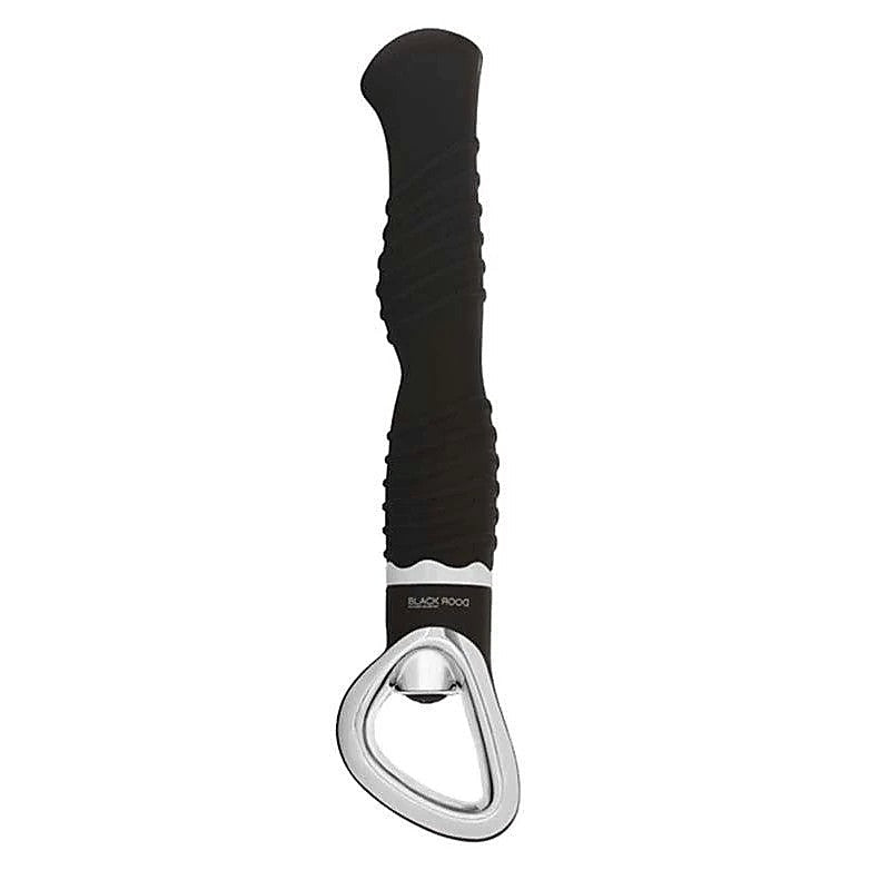 Black Door No.15 Bendable Ribbed by Closet Collection Toys - Prostate Toys