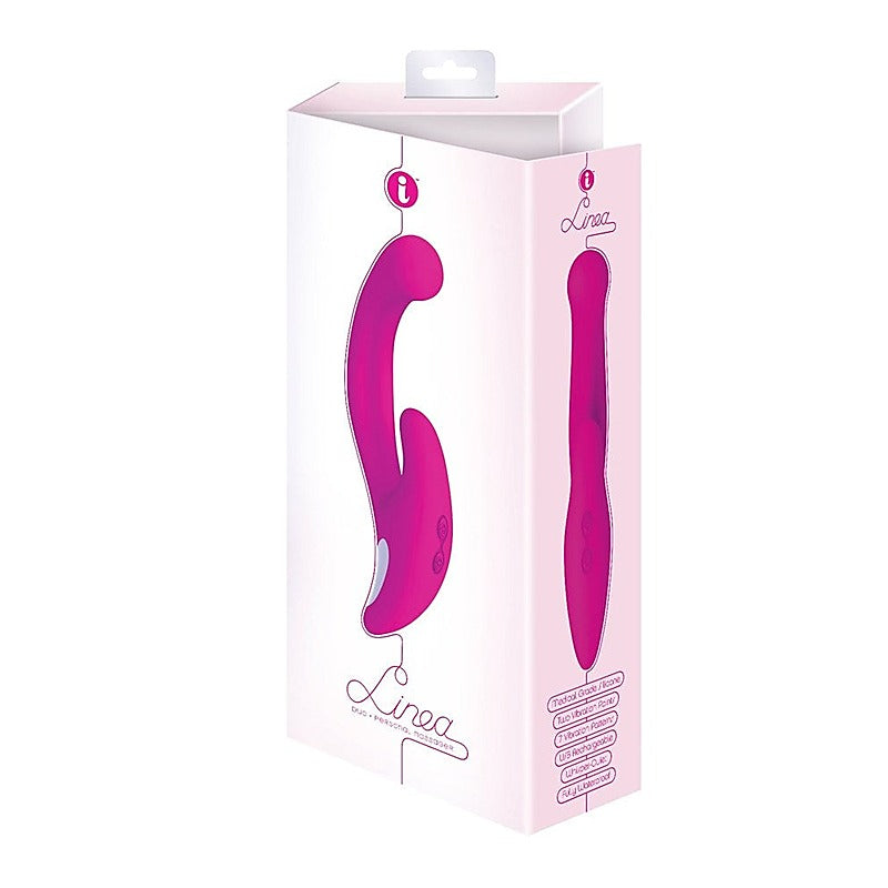 Premium Linea Duo Rechargeable by Icon Brands - Clit Ticklers and Pulsators