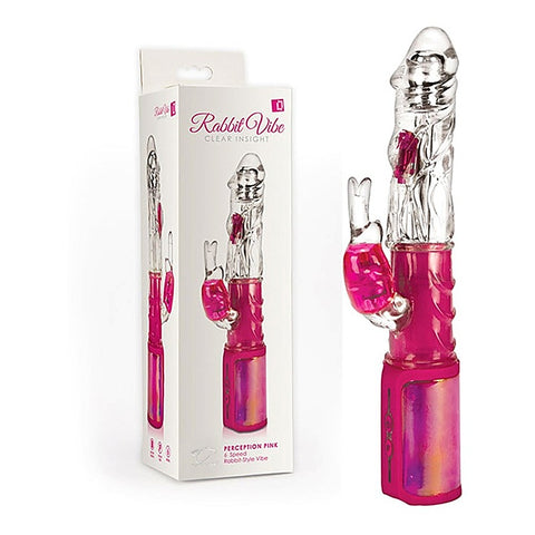 Premium Rabbit Vibe Clear Insight by Topco - Rabbit Vibrators