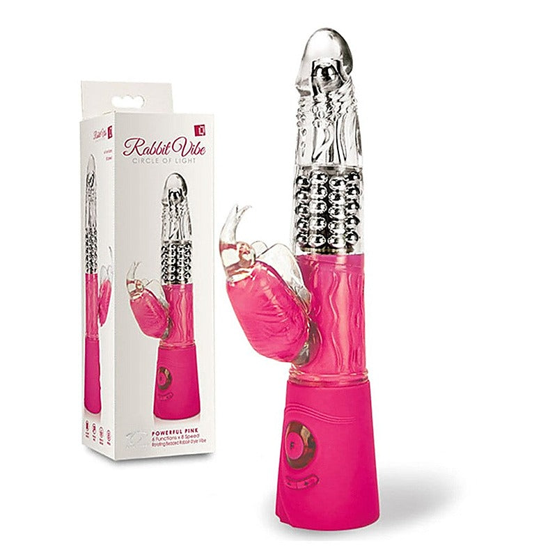 Premium Rabbit Vibe Circle of Light by Topco - Rabbit Vibrators