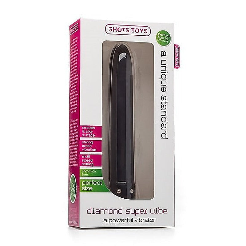 Diamond Super Waterproof Bullet Vibrator by Shots Toys - Bullet Vibrators