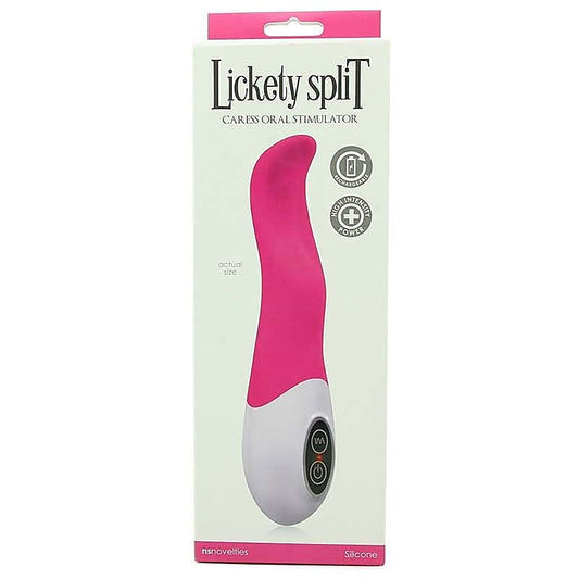 Lickety Split Caress Silicone by NS Novelties - Waterproof Vibrators