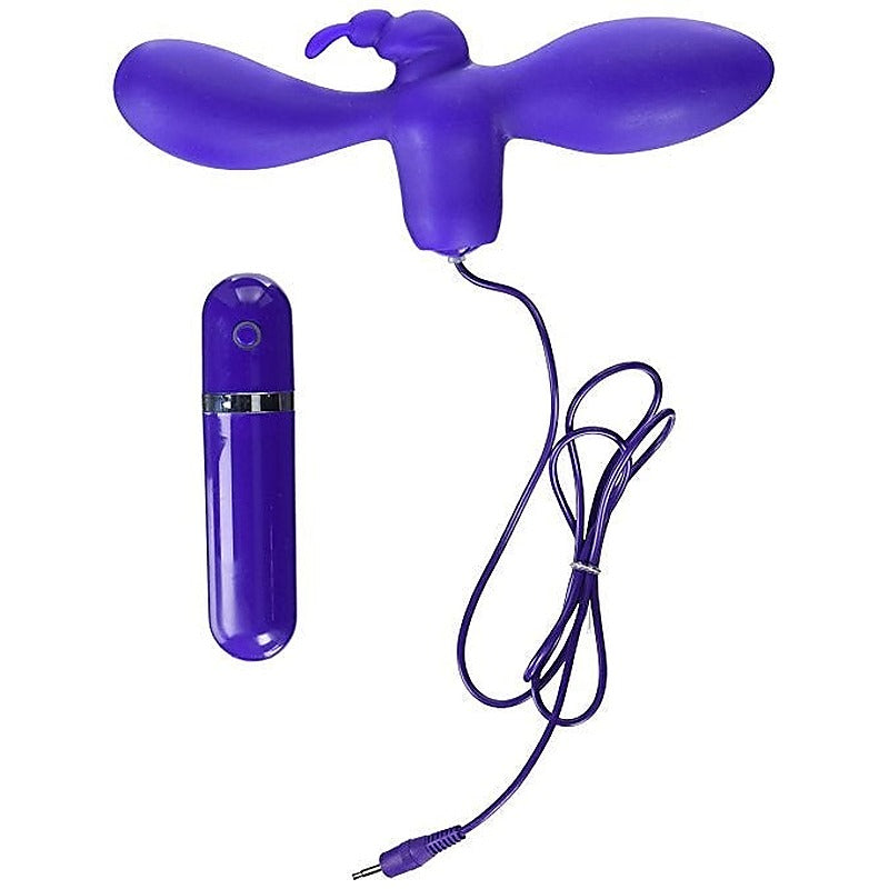 Premium Sinful Dual Stimulator by Nasstoys - Rabbit Vibrators