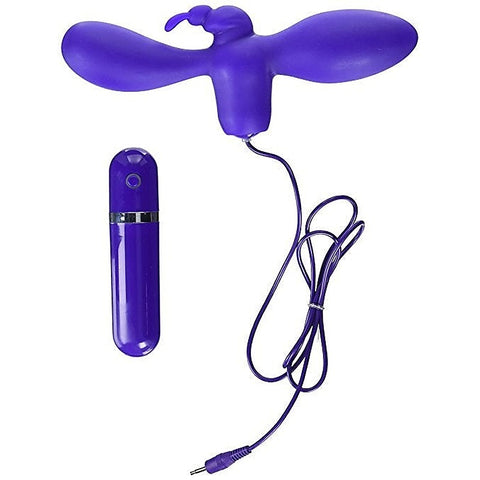 Premium Sinful Dual Stimulator by Nasstoys - Rabbit Vibrators