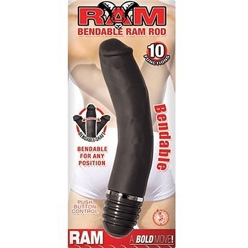Ram Bendable Ram Rod - Vibrating Dildos
