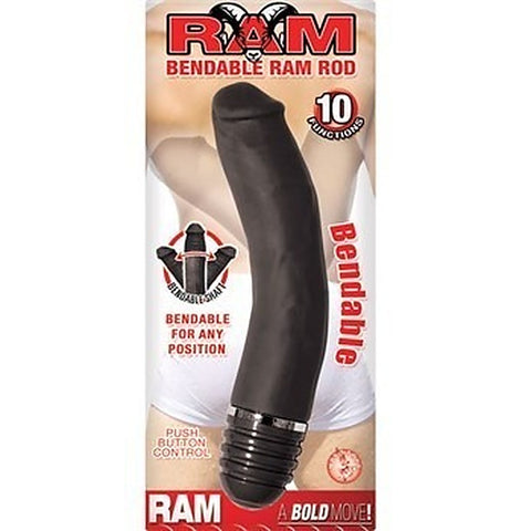 Ram Bendable Ram Rod - Vibrating Dildos