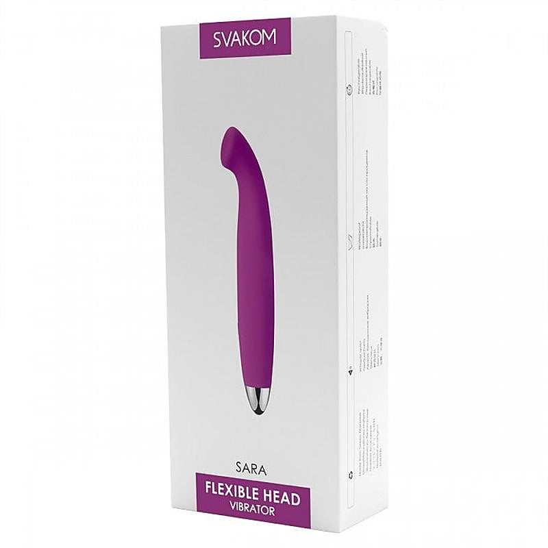 Sara Flexible Head G Spot Vibrator by Svakom - Waterproof Vibrators