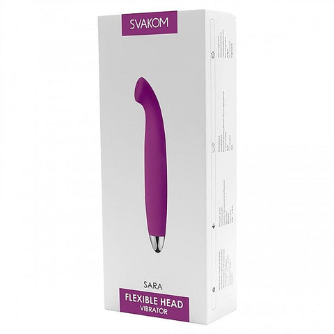 Sara Flexible Head G Spot Vibrator by Svakom - Waterproof Vibrators