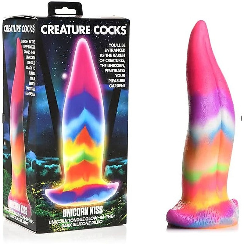 Unicorn Kiss Silicone Dildo by XR Brands - Non-Realistic Dildos