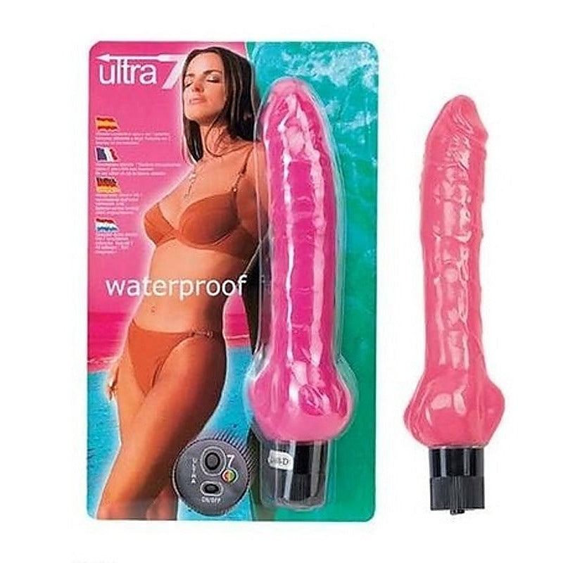 Ultra 7 Penis Shaped Vibe by Seven Creations - G-Spot Vibrators
