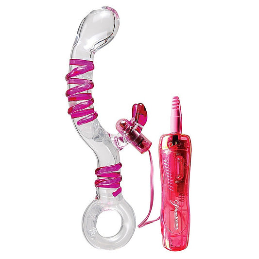 Pipedream Icicles No 16 - 10 Functions Glass Rabbit Vibrator - Rabbit Vibrators