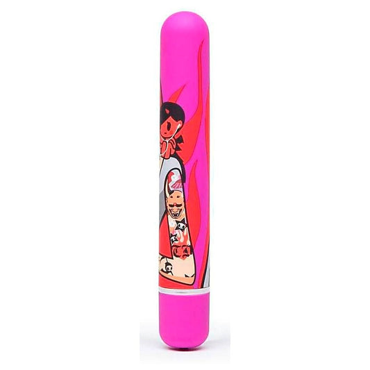 tokidoki Pyro Girl Power Vibe 7 Function Classic Vibrator - Personal Massagers
