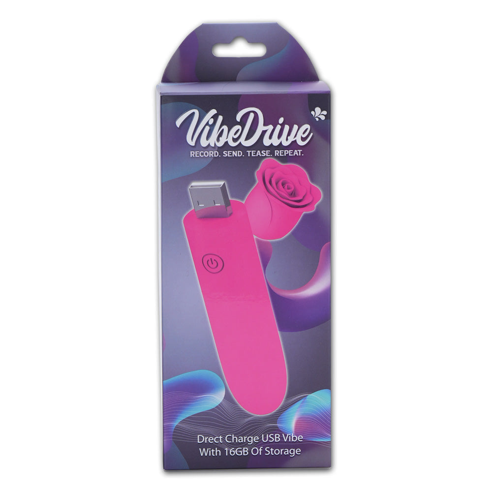 Maia VIBEDRIVE USB Rechargeable Bullet with 16 GB Storage - Bullet Vibrators