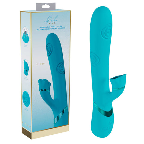Shots Toys VIVE Fiore Tapping Rabbit Vibrator - Rabbit Vibrators