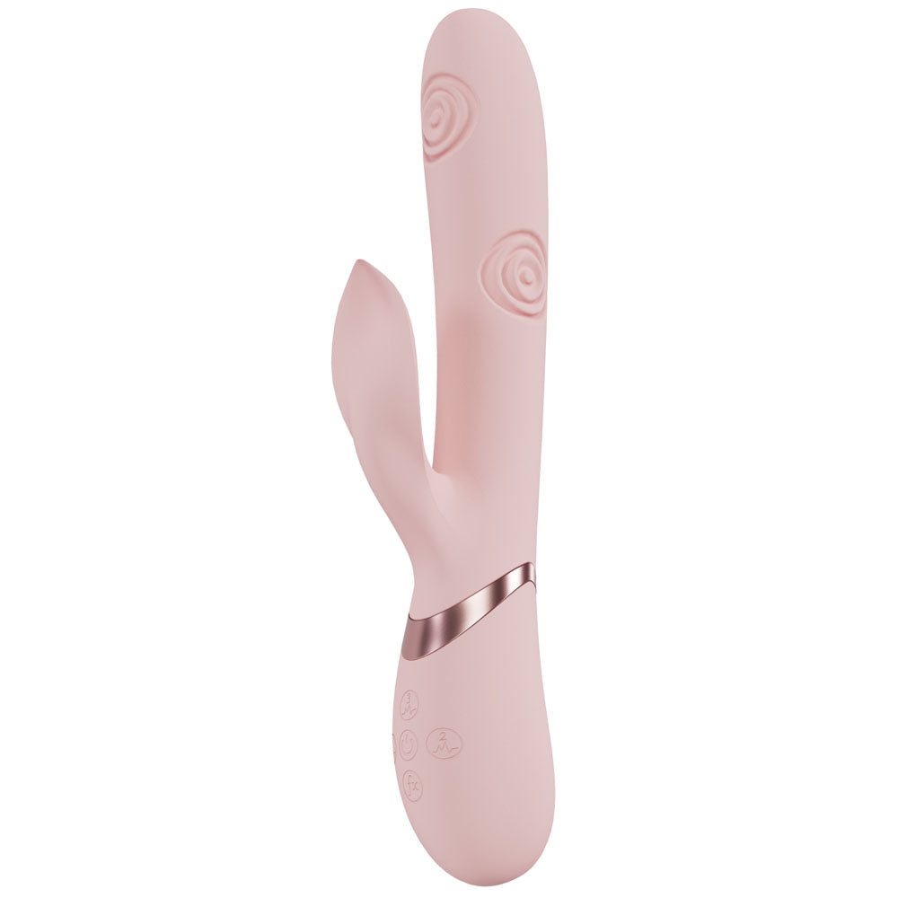 Shots Toys VIVE Fronda Rechargeable Rabbit Vibrator Pink Rabbit Vibrators