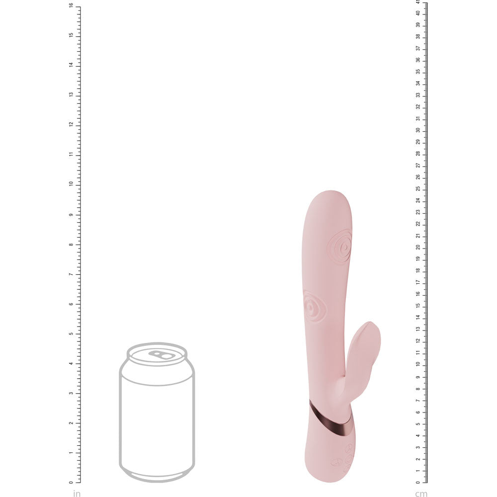 Shots Toys VIVE Fronda Rechargeable Rabbit Vibrator Pink Rabbit Vibrators