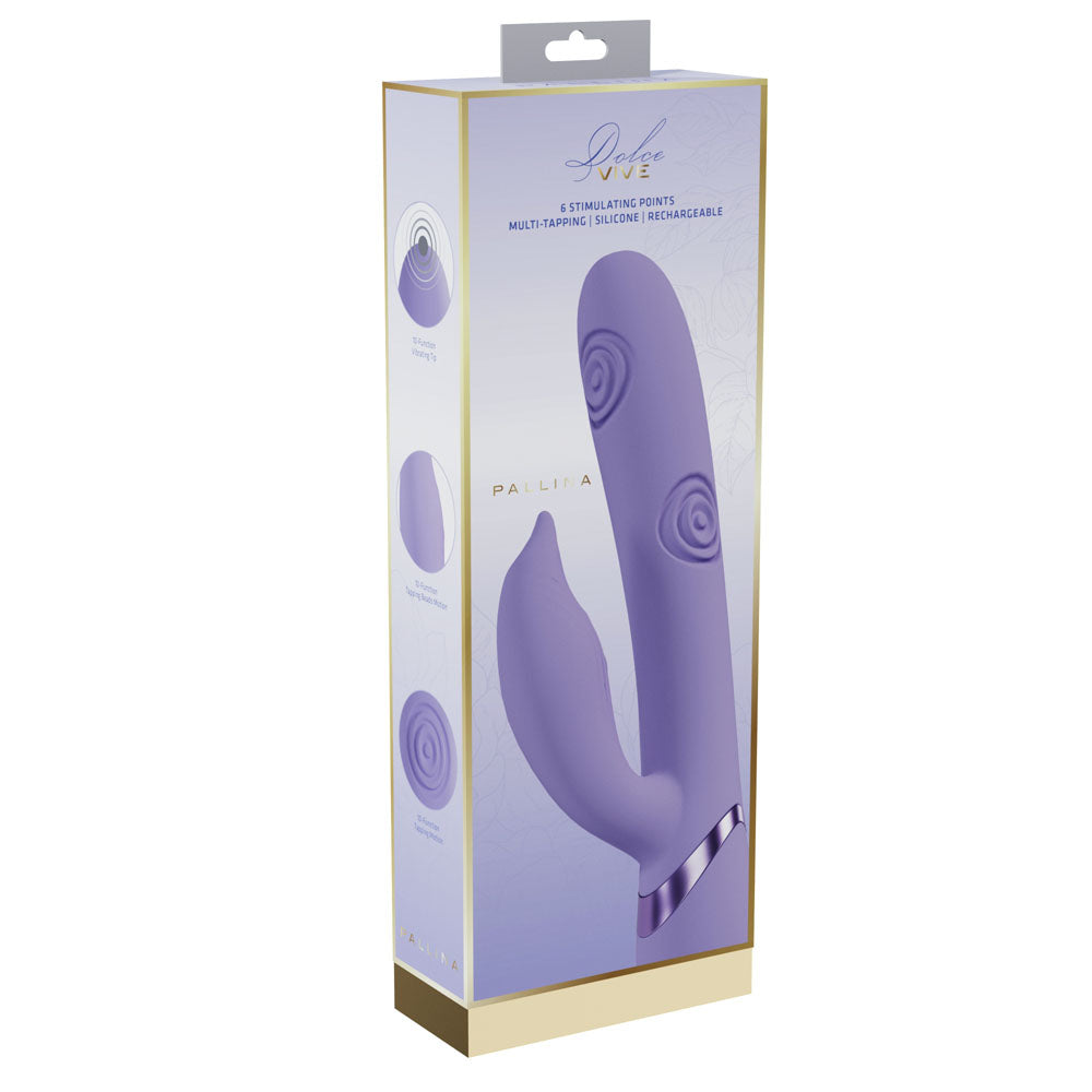 Shots Toys VIVE Pallina Rechargeable Rabbit Massager Purple Rabbit Vibrators