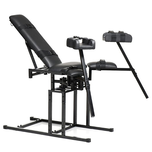 Master Series Leg Spreader Obedience Chair (2 Box) - Sex Furniture