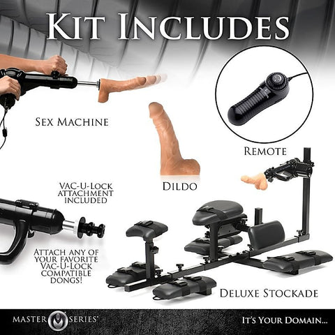 Master Series Subversion Stockade by XR Brands - Sex Machines