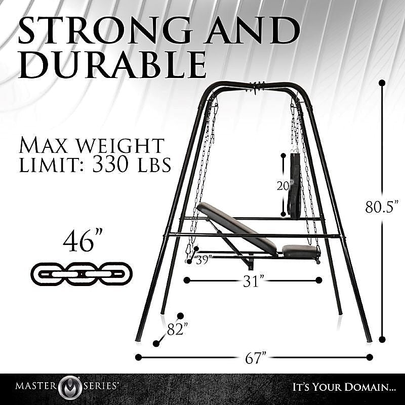 Premium Master Series Throne by XR Brands - Sex Swings And Slings