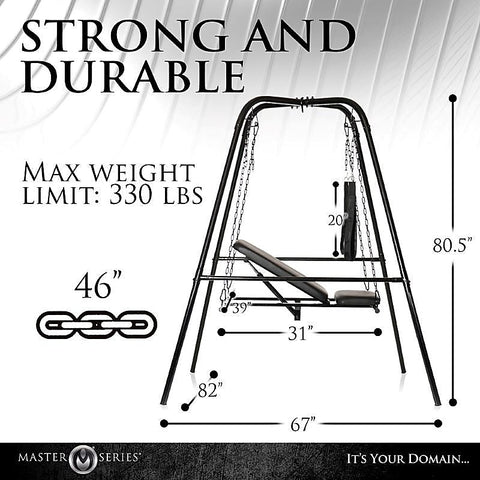 Premium Master Series Throne by XR Brands - Sex Swings And Slings