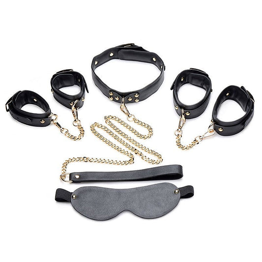 Golden Bondage Collection by XR Brands - Bondage Kits