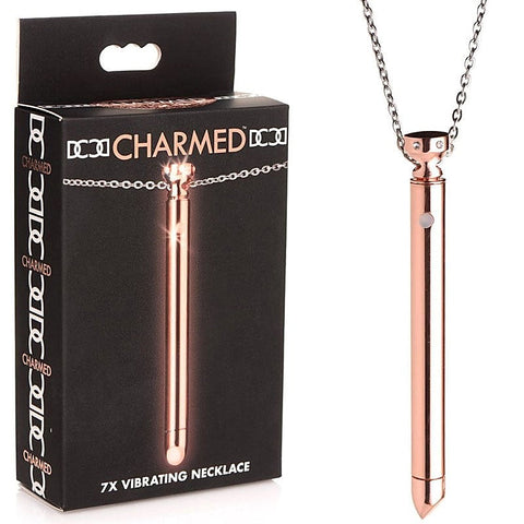 Charmed 7X Vibrating Necklace by XR Brands - Luxury Sex Toys