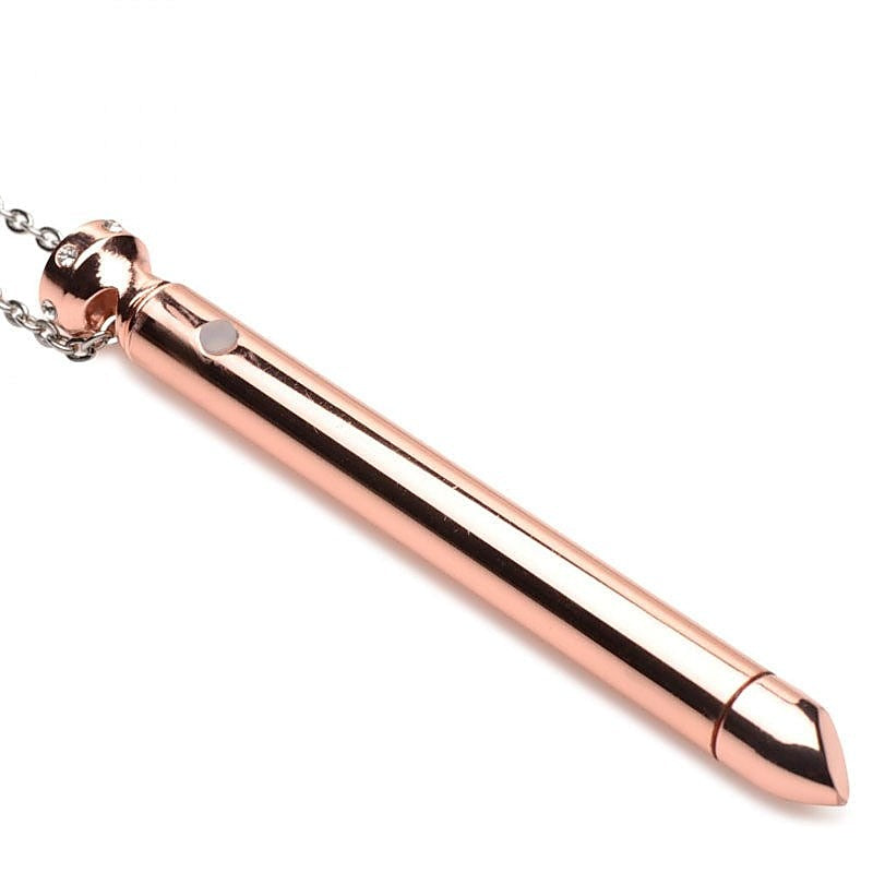 Charmed 7X Vibrating Necklace by XR Brands - Luxury Sex Toys