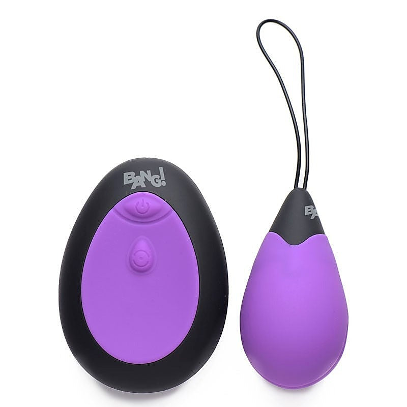 Premium Bang!10X Remote Egg by XR Brands - Non-Realistic Dildos