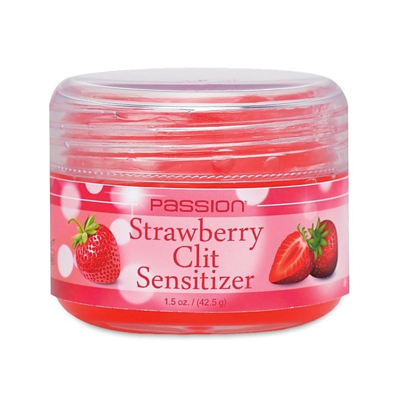 Passion Strawberry Clit Sensitiser by XR Brands - Massage Oils and Lubricants