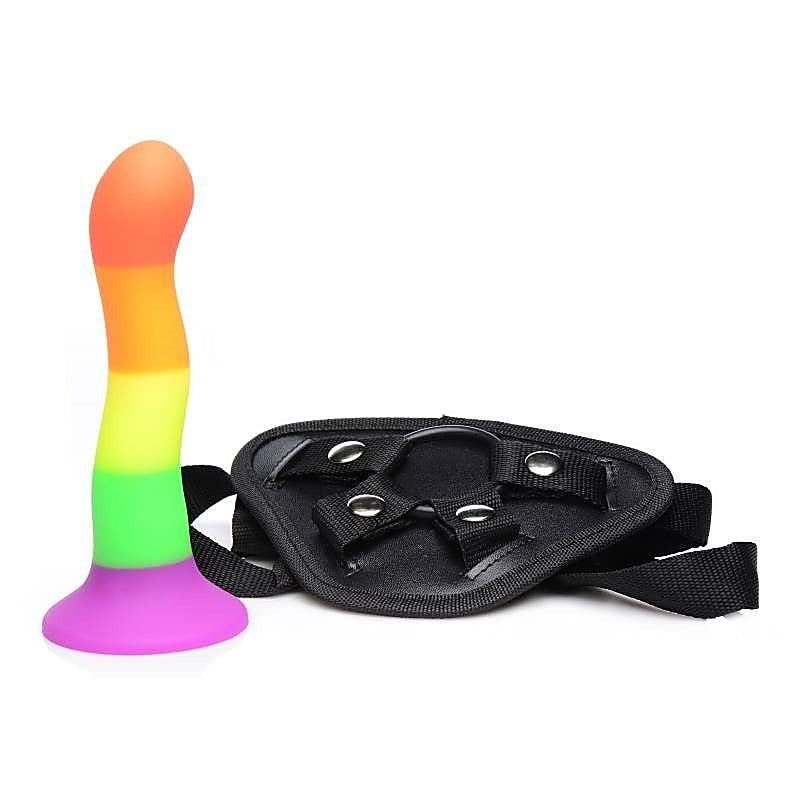 Strap-U Proud Silicone Harness Set by XR Brands - Strap On Sextoys