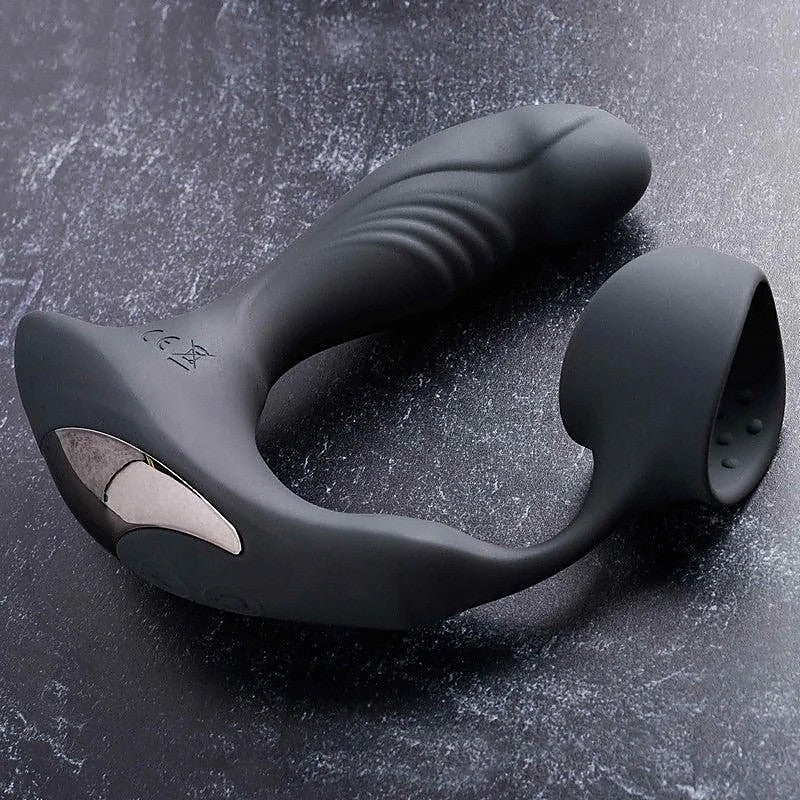 Strapped & Tapped Prostate Vibrator by Evolved - Butt Plugs