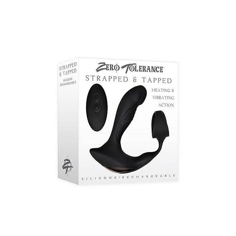 Strapped & Tapped Prostate Vibrator by Evolved - Butt Plugs
