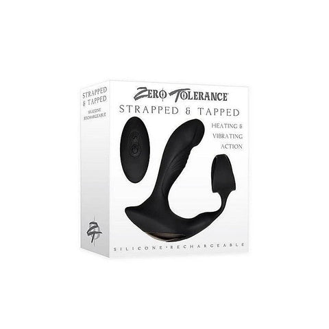Strapped & Tapped Prostate Vibrator by Evolved - Butt Plugs