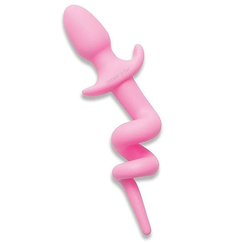 Furry Tales Silky Smooth Piggy Tail Butt Plug - Butt Plugs