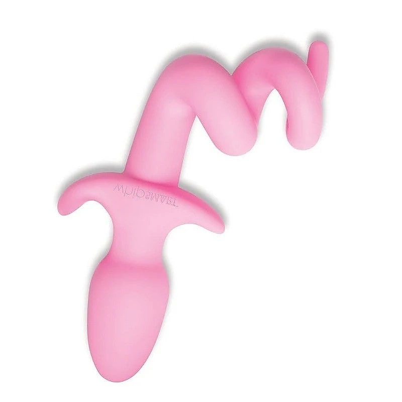 Furry Tales Silky Smooth Piggy Tail Butt Plug - Butt Plugs