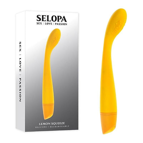 Selopa Lemon Squeeze G-Spot Massager by Evolved - G-Spot Vibrators
