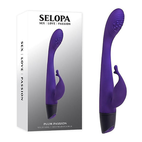 Professional Selopa PLUM PASSION by Evolved - Rabbit Vibrators
