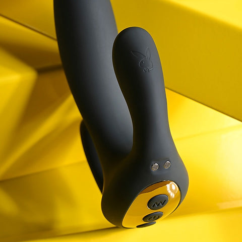 Playboy Pleasure TRIPLE THREAT Multi Play Vibrator - G-Spot Vibrators