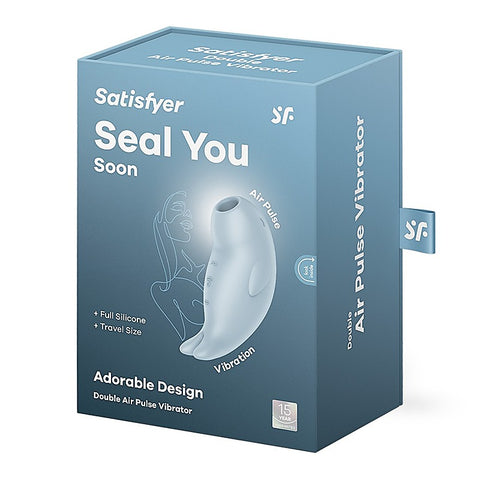 Seal You Soon Air Pulse Clitoral Massager by Satisfyer - Clit Ticklers and Pulsators