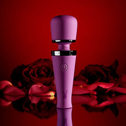 Playboy Pleasure Mic Drop Mini Body Wand Vibrator