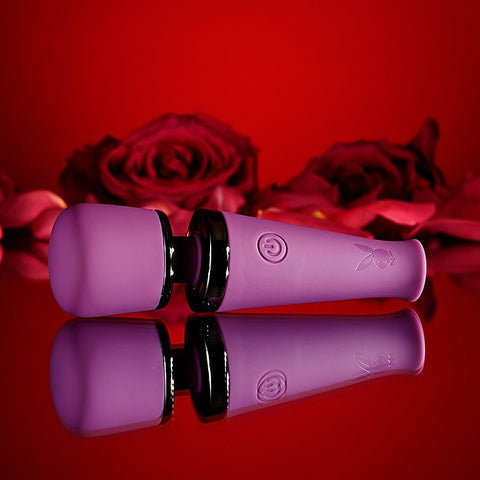 Playboy Pleasure Mic Drop Mini Body Wand by Evolved - Mini & Slim Vibrators