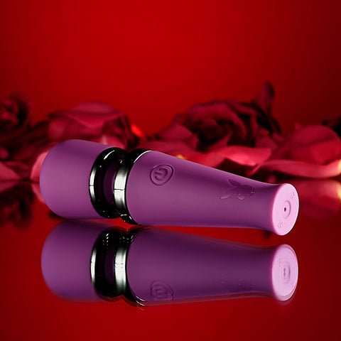 Playboy Pleasure Mic Drop Mini Body Wand by Evolved - Mini & Slim Vibrators