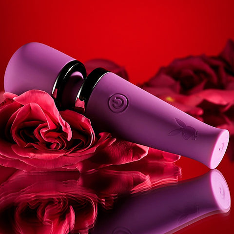 Playboy Pleasure Mic Drop Mini Body Wand by Evolved - Mini & Slim Vibrators