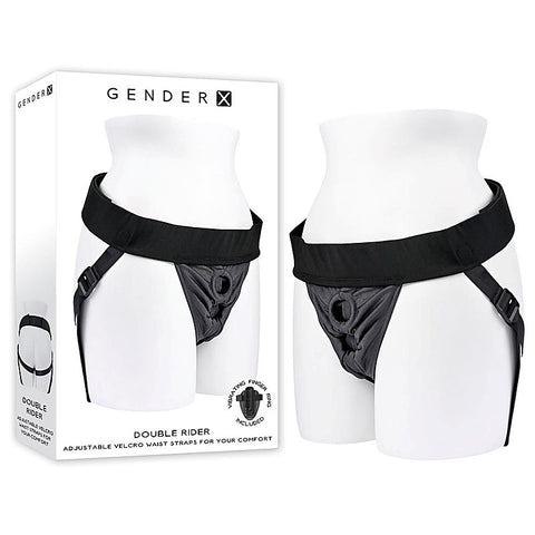 Adjustable Double Rider Strap-On Harness by Evolved - Strap On Sextoys