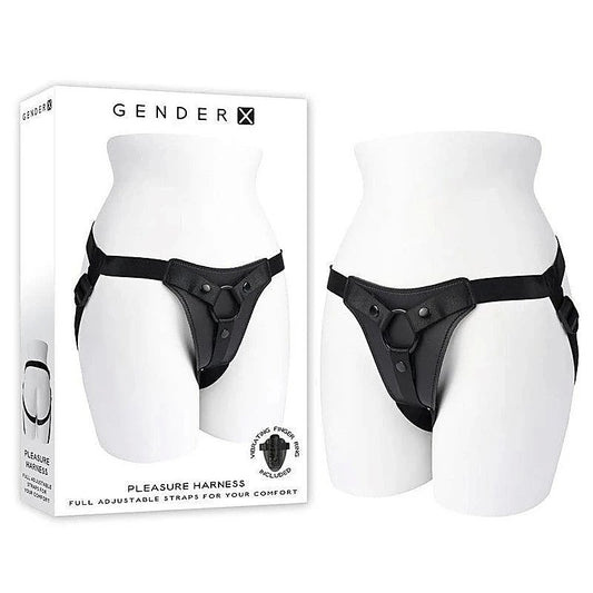 Gender X Adjustable Waterproof Pleasure Harness - Strap On Sextoys