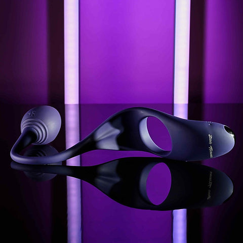 Zero Tolerance Tip To Tail Vibrating Plug & Cock Ring - Vibrating Cock Rings