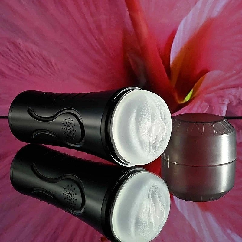Hold Tight Vibrating Mens Stroker by Evolved - Realistic Butts And Vaginas