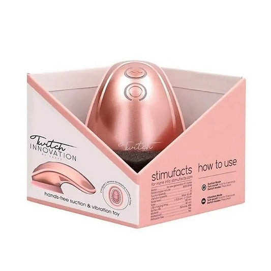 Twitch Hands-Free Suction and Vibration Toy - Clit Ticklers and Pulsators